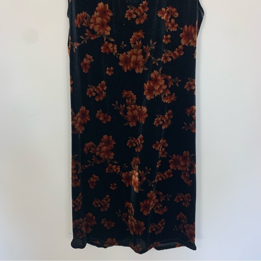 Free Press Velvet Ruched Mini Dress Size XL - Picture 7 of 10